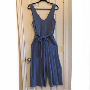 NWT cropped pantsuit jumpsuit with pockets